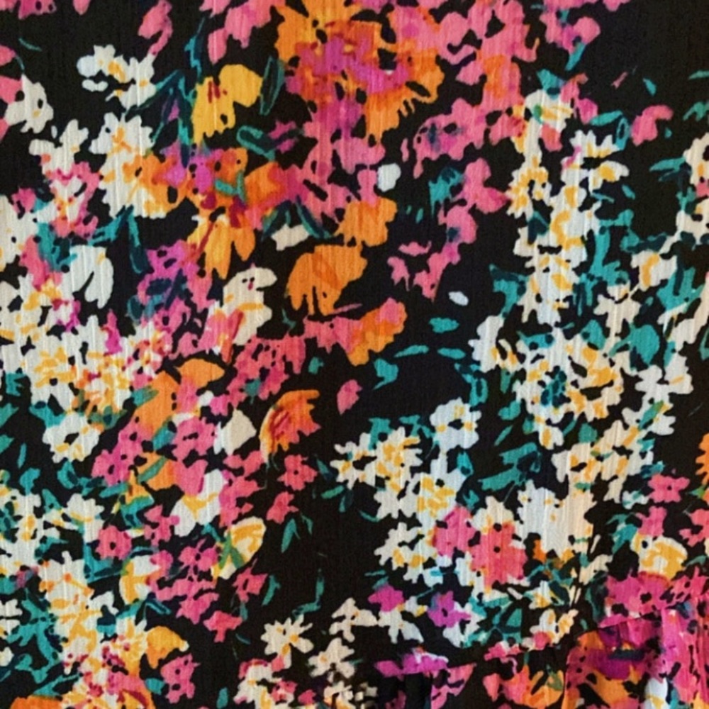 NWT Vince Camuto Floral Babydoll Dress Size XS - Picture 7 of 16